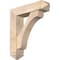Ekena Millwork Legacy Arts and Crafts Smooth Bracket w/ Offset Brace, Douglas Fir, 7 1/2"W x 30"D x 34"H BKT0806X30X34LEC03SDF - alternate 1
